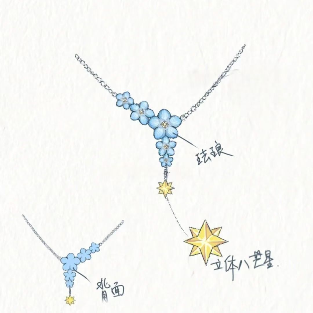 Anime Pendant Necklace - ラブ・アンド・ディープスペース ザビエ ペンダントネックレス アニメコスプレ小道具 ジュエリー ハロウィンギフト
