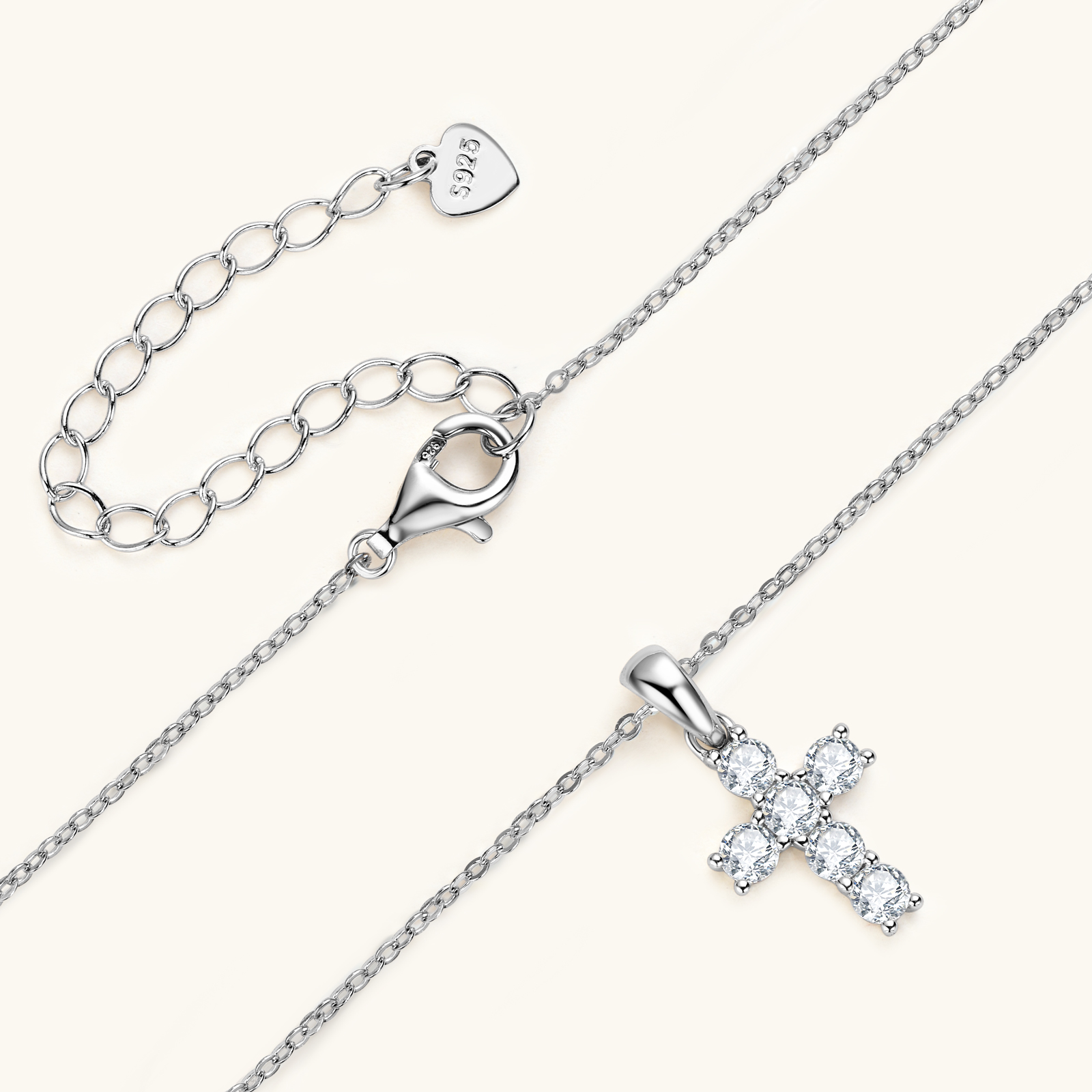 アベストコム 14K金メッキ 四爪クロスペンダントネックレス - Cross Pendant Necklace Gold のレビューと価格