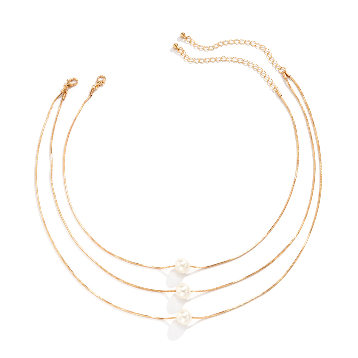 Ingemark-kpop-女性用スネークチェーンチョーカー - Pearl Choker Necklace Vintage のレビューと価格