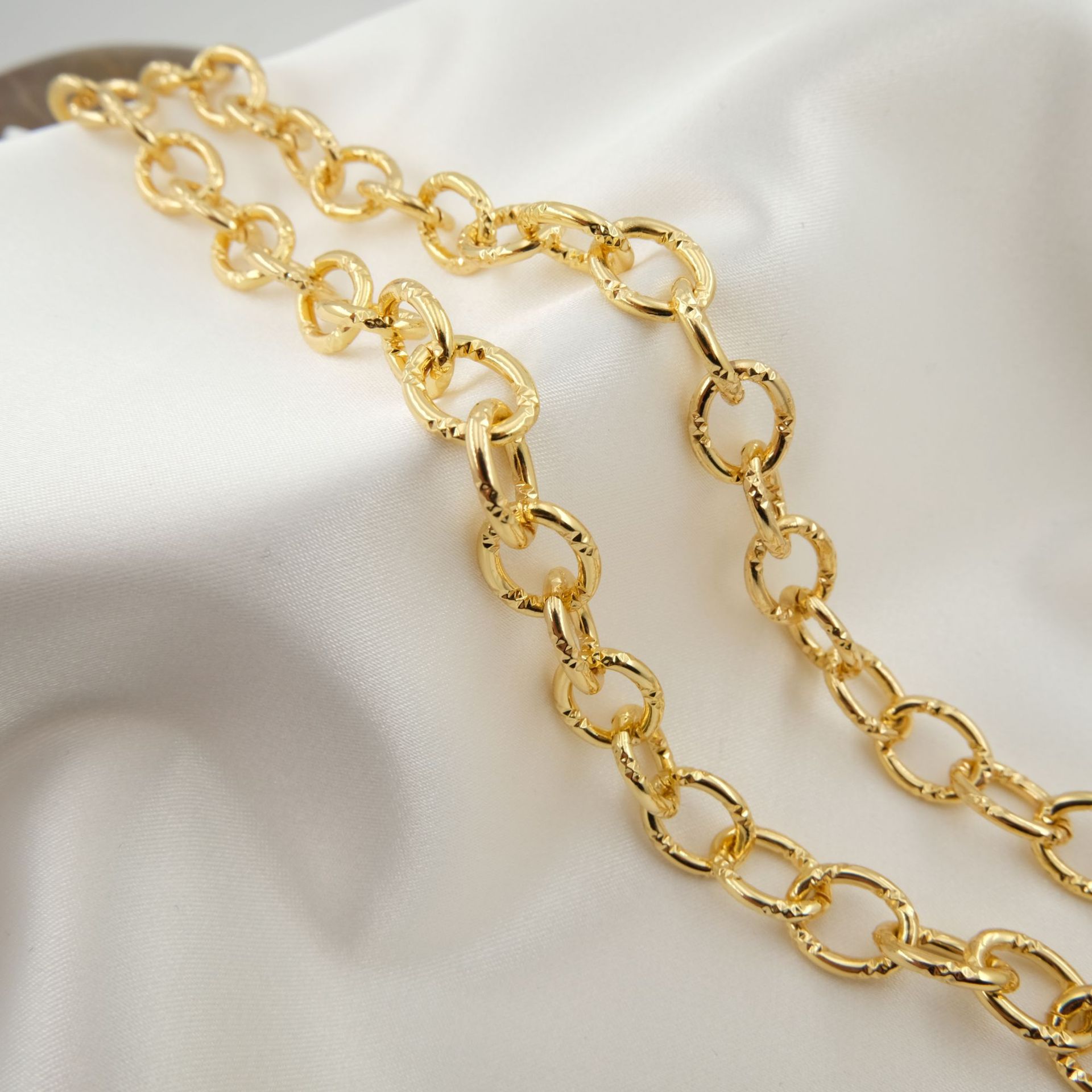 WT-BC199 18K金メッキ銅クールラップアクセサリーキ - Cuban Link Chain 12Mm のレビューと価格