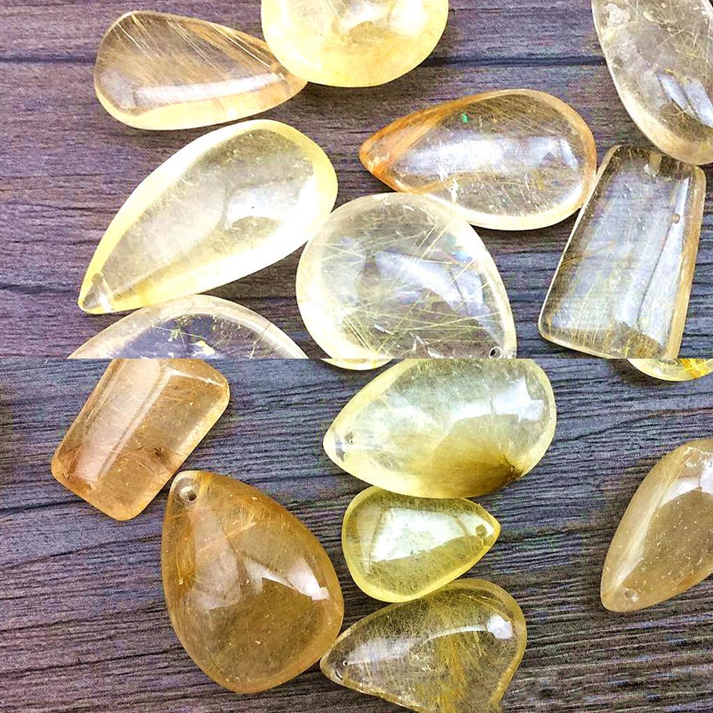 ジュエリー作り用クリスタルペンダント 天然石ネックレス ゴー - Crystal Pendant Necklace Natural Stone のレビューと価格