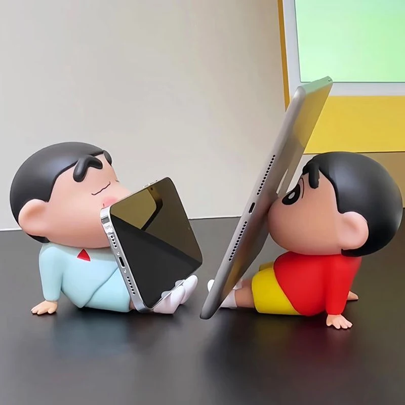 アニメ「クレヨンしんちゃん」フィギュア スマホスタンド かわ - Watch Accessories のレビューと価格