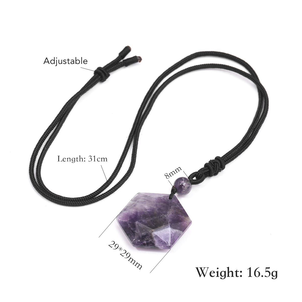 新しいファッションタイガーアイスターペンダントネックレス天然 - Crystal Pendant Necklace Natural Stone のレビューと価格