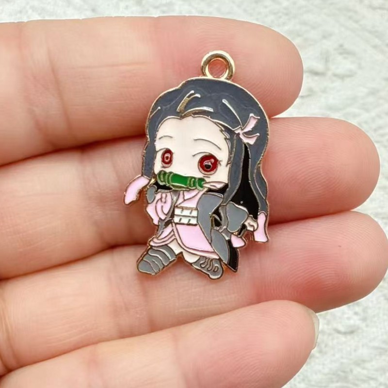 鬼滅の刃 DIY アクセサリー アニメ コスプレ ジュエリー - Anime Pendant Necklace のレビューと価格
