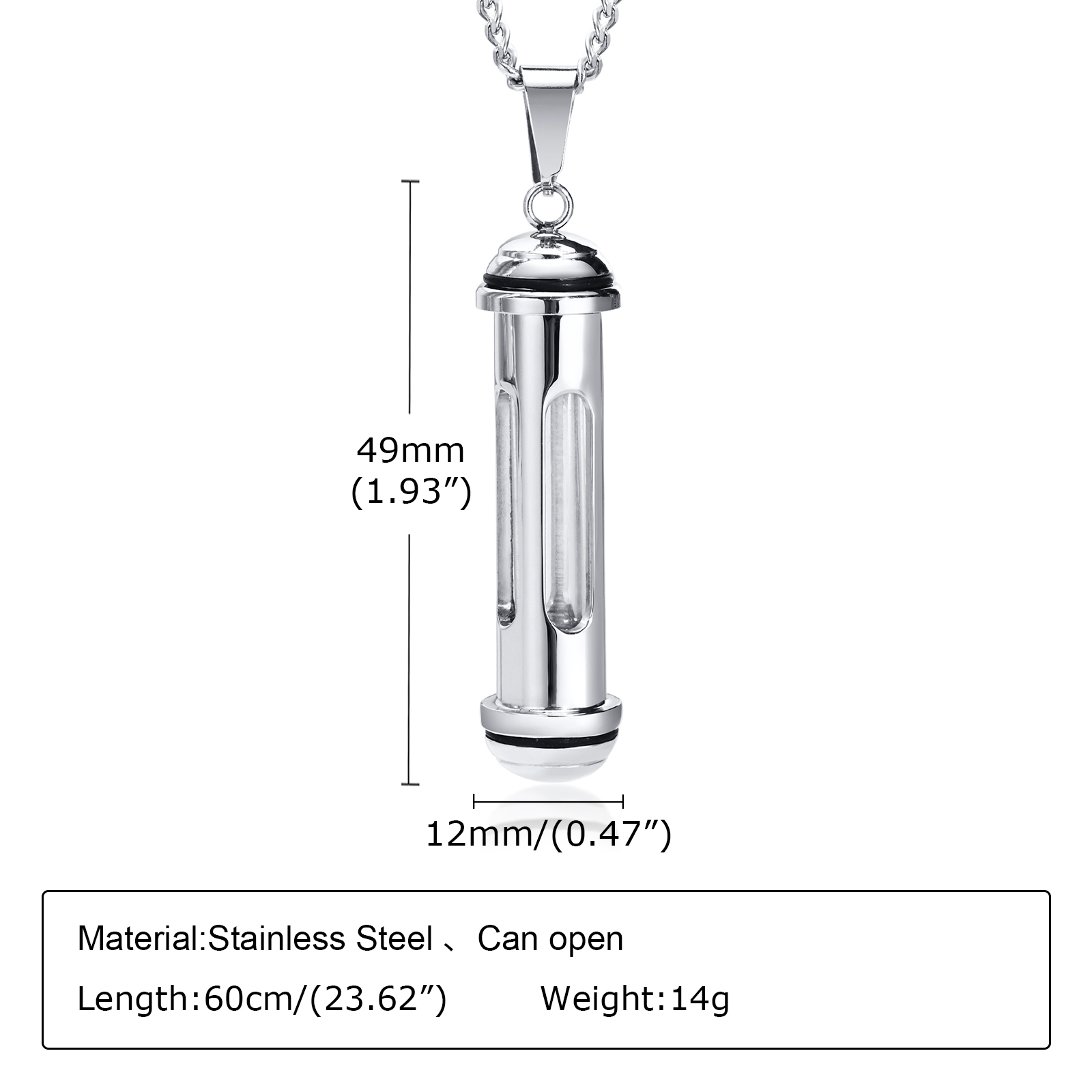 Vnox-男性用ステンレス鋼のネックレス,黒のストリートスタ - Cuban Link Chain 12Mm のレビューと価格