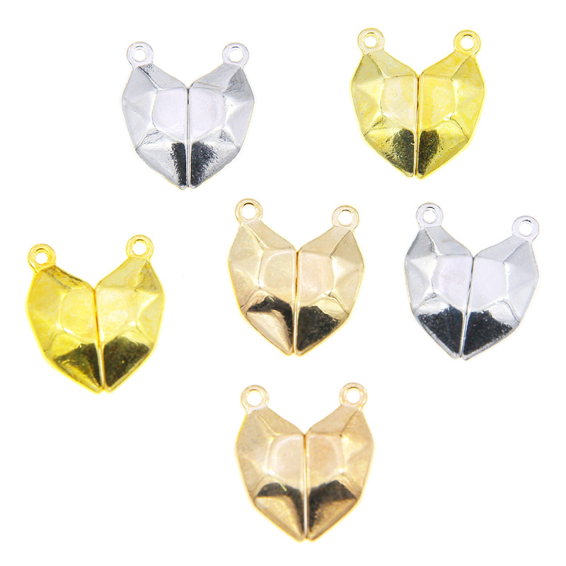 25 セット愛好家マッチング友情ハートペンダントカップル磁気 - Magnetic Couple Matching Necklaces のレビューと価格