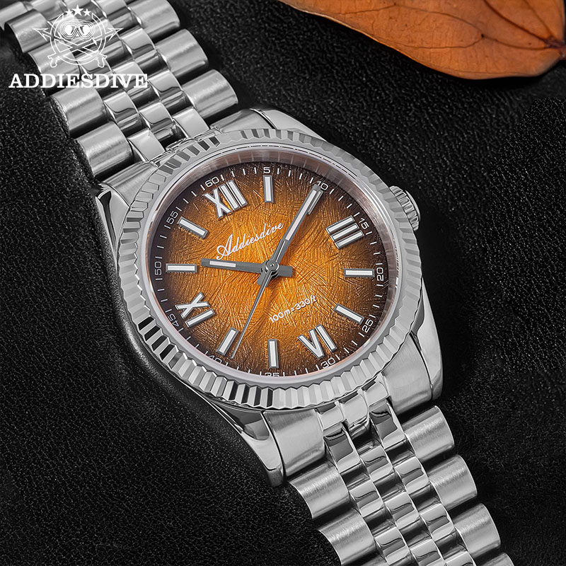 ADDIESDIVE エレガントな女性用腕時計高級サファイア - Watch Accessories のレビューと価格