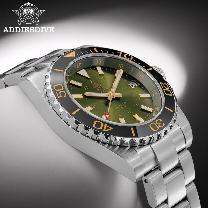 ADDIESDIVE メンズ腕時計 8215 機械式サファイ - Watch Accessories のレビューと価格
